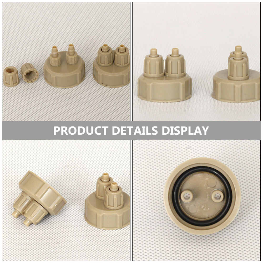 6Pcs Co2 Diffuser Electric Generator DIY Reactor Bottle Cap Self Made