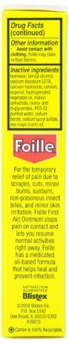 5 Pack Foille Medicated First Aid Ointment 1 Ounce Each
