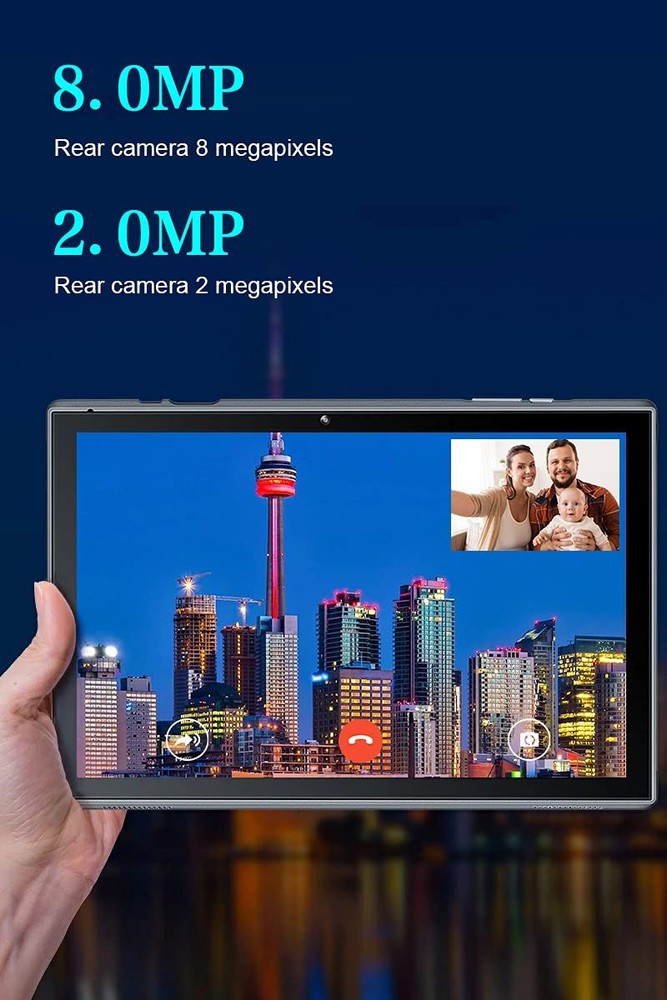 ZZB 10 inch Tablet Android 15 Tablet PC, 10.1 Android Tablets DDR4 8GB RAM 32...