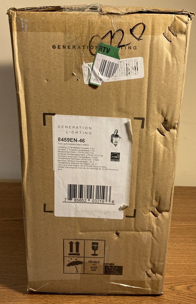 Generation Lighting - Trafalgar Outdoor Wall Light, Oxidized Bronze