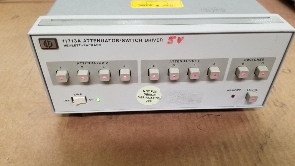 HP 11713A Attenuator Switch Driver Good!