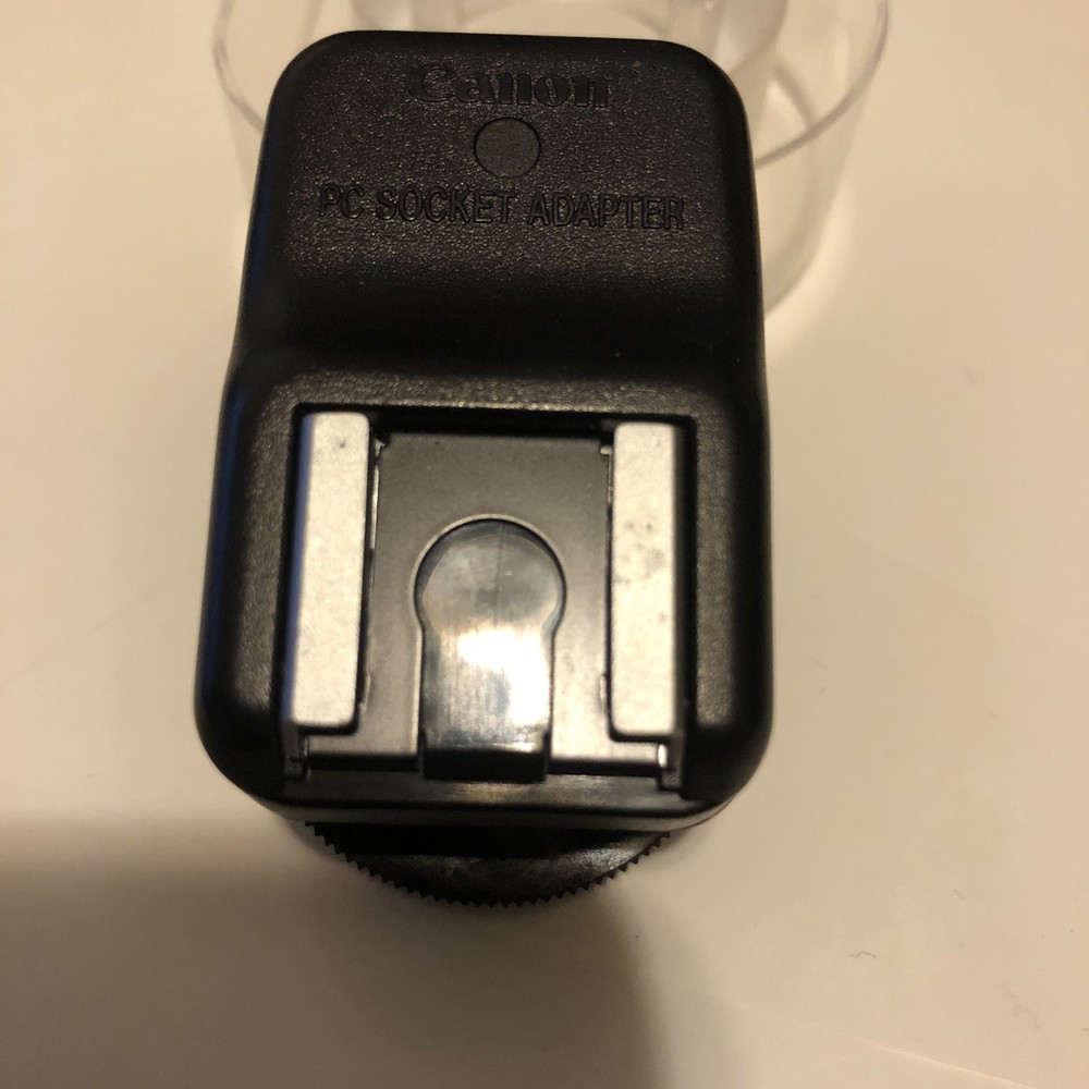 Canon PC Socket Adapter Genuine Made in Japan @B
