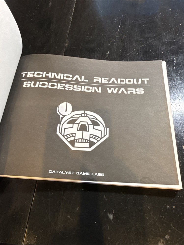 Battletech Technical Readout : Succession Wars by Catalyst Games