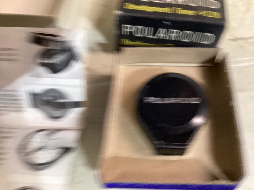 Vintage Polaroid Development timer #128 Original Packaging & light meter 625 gc