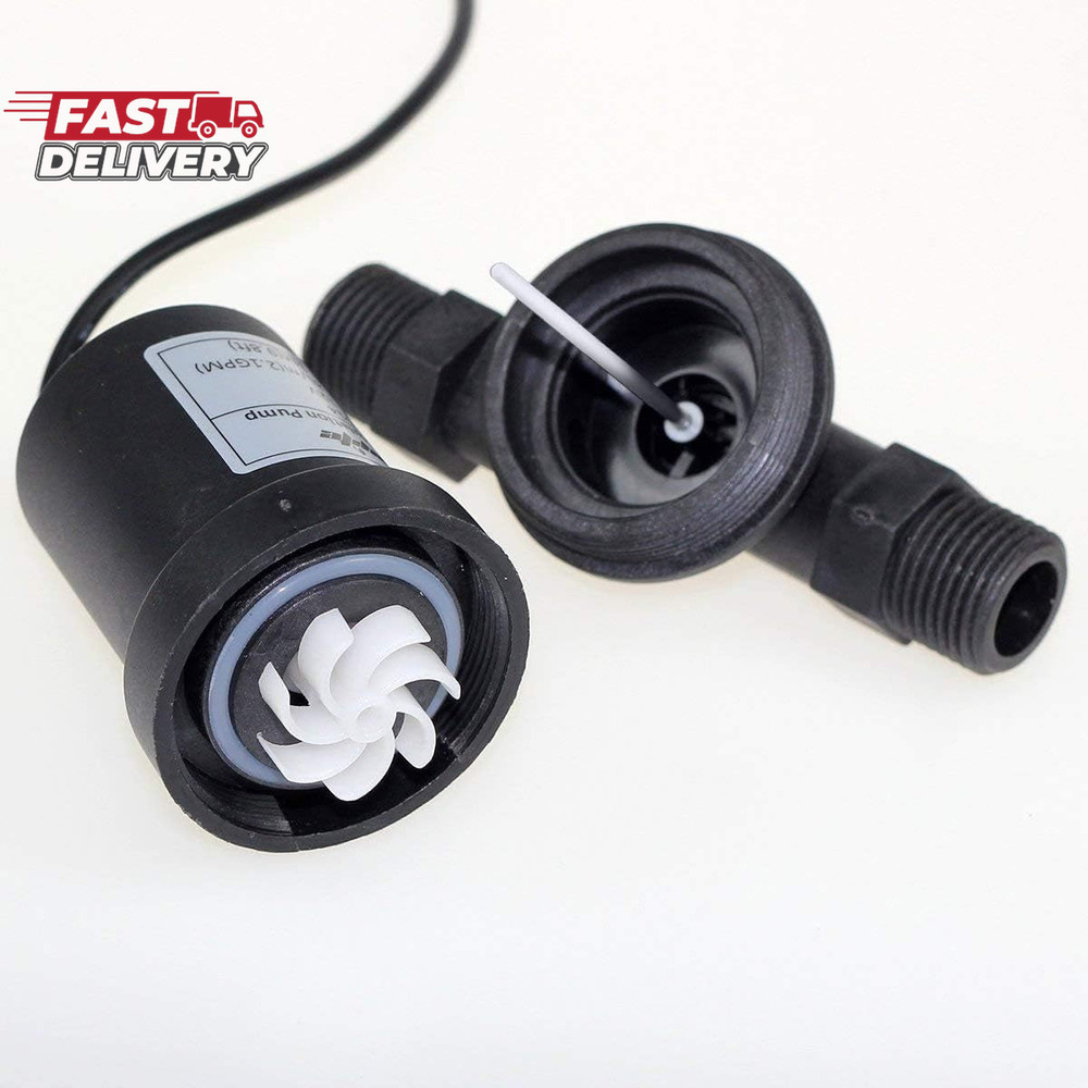 Bayite BYT-7A014 DC 12V Solar Hot Water Heater Circulation Pump Low Noise 3M Dis