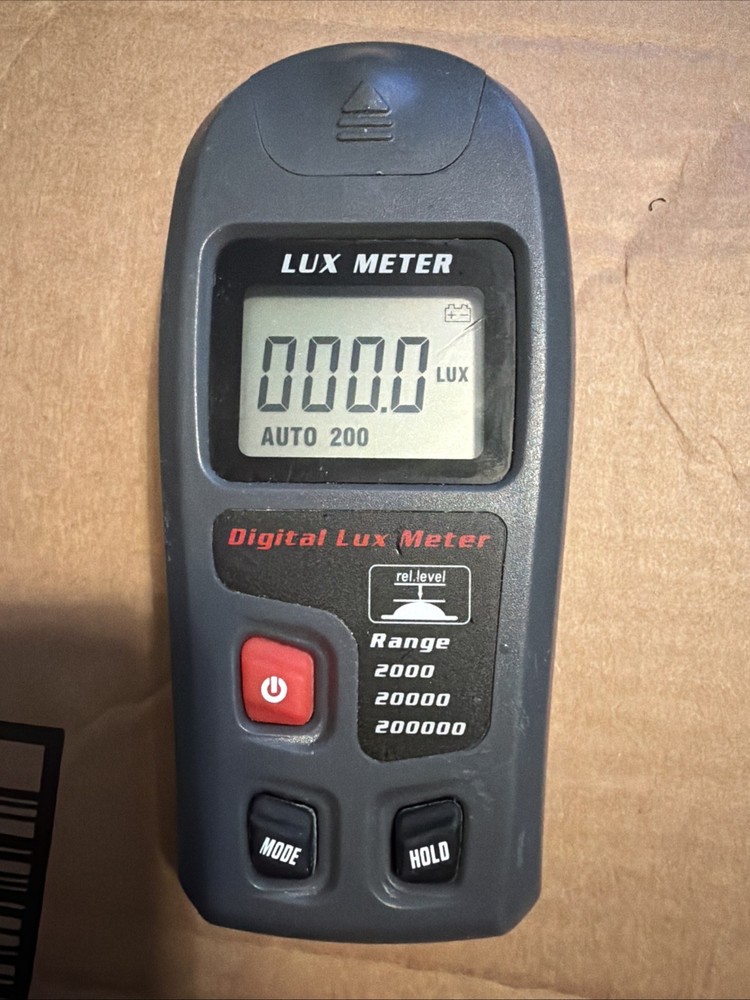 Handheld Digital Electronic Luxmeter Light Meter Illuminometer Photometer