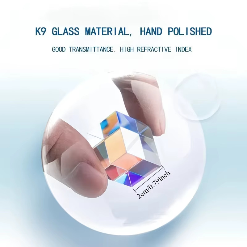 Beam Combine Cube Prism Mirror For Diode Module Toy Physics Teaching