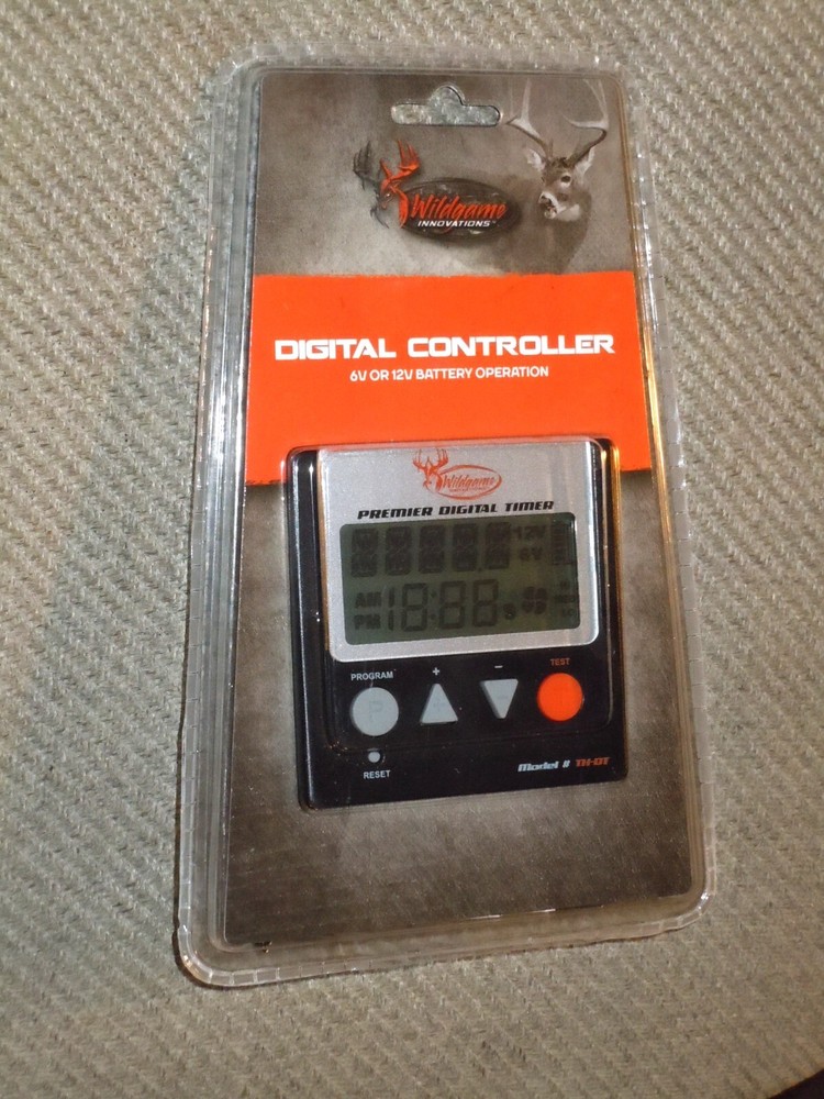 Wildgame Innovations Digital Controller Timer 6V or 12V Battery Operation TH-DT
