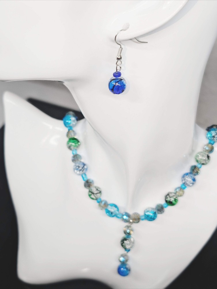 Blue Night Earrings