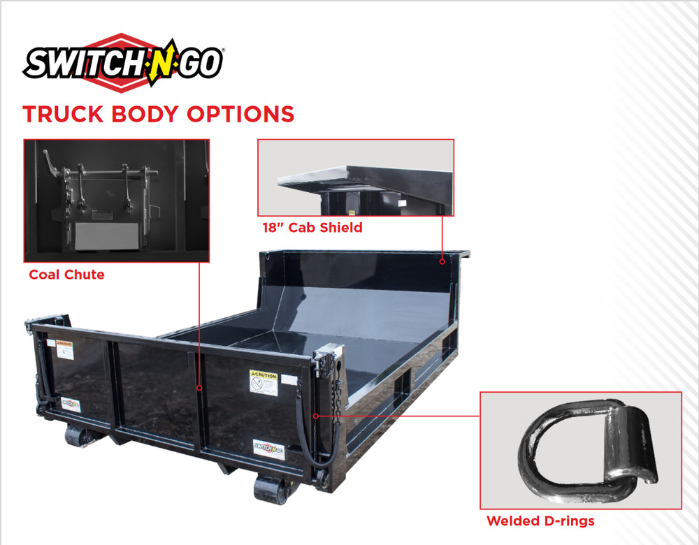 SWITCH-N-GO 14' DUMP BODY