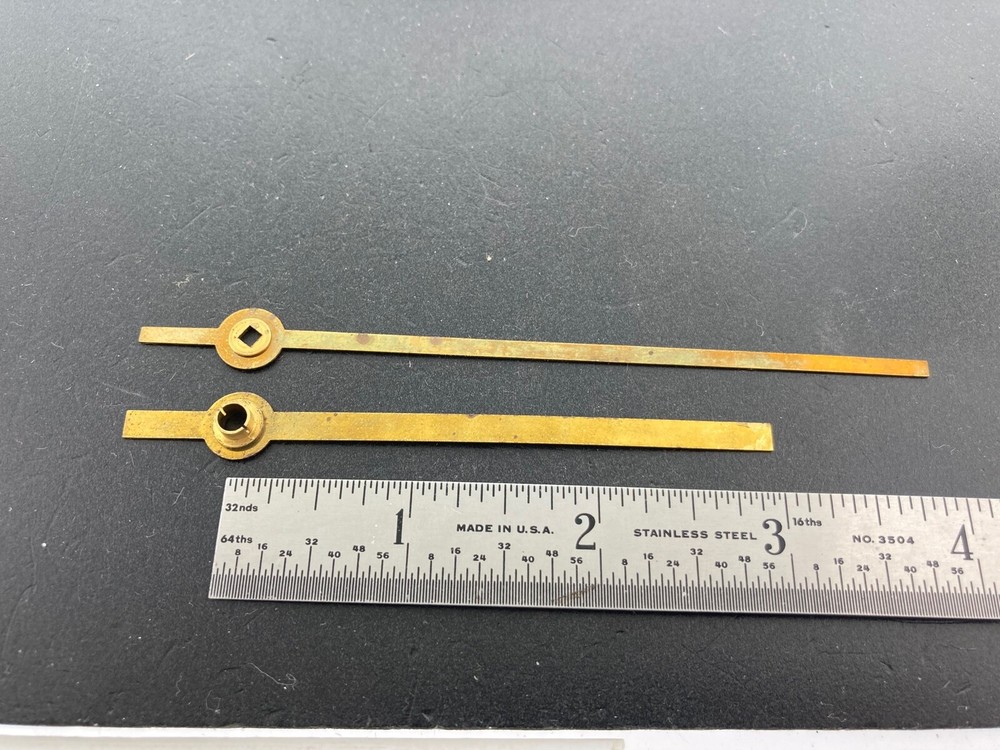 Mechanic Brass Clock Hands for 8" Dial NOS