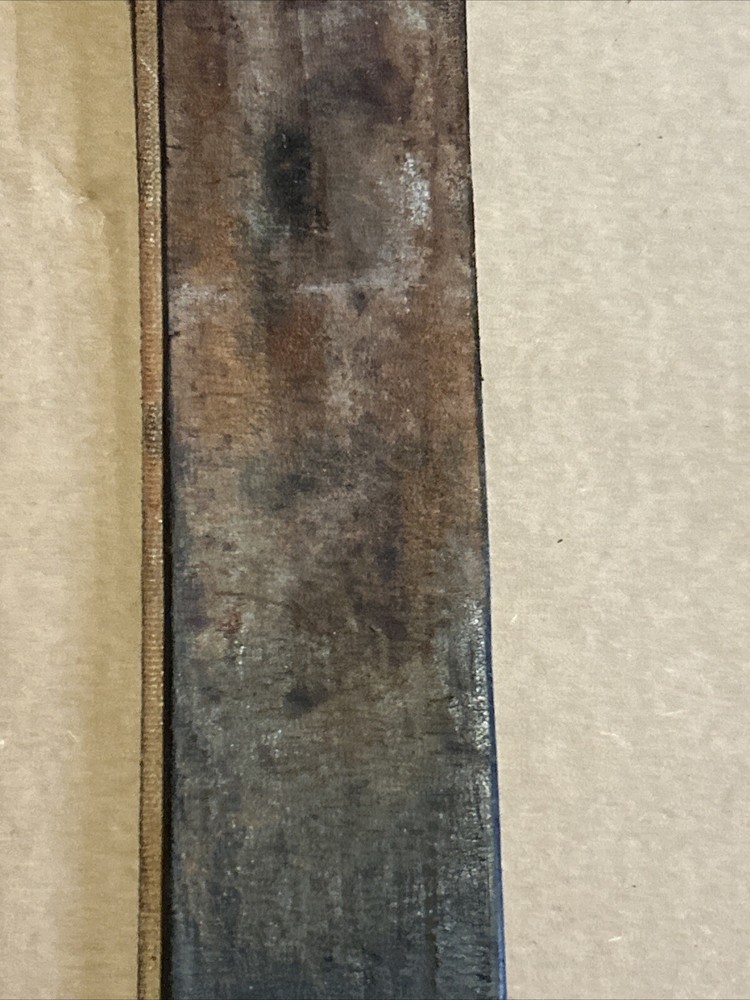 Vintage 23” Unbranded Leather Razor Sharpening Strap Shaving