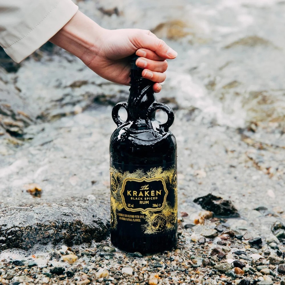 The Kraken Rum - Unknown Deep #01 - Limited Edition 2020 - 70cl empty bottle