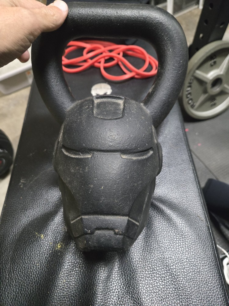 Onnit Officially Licensed Marvel Iron Man Kettlebell 