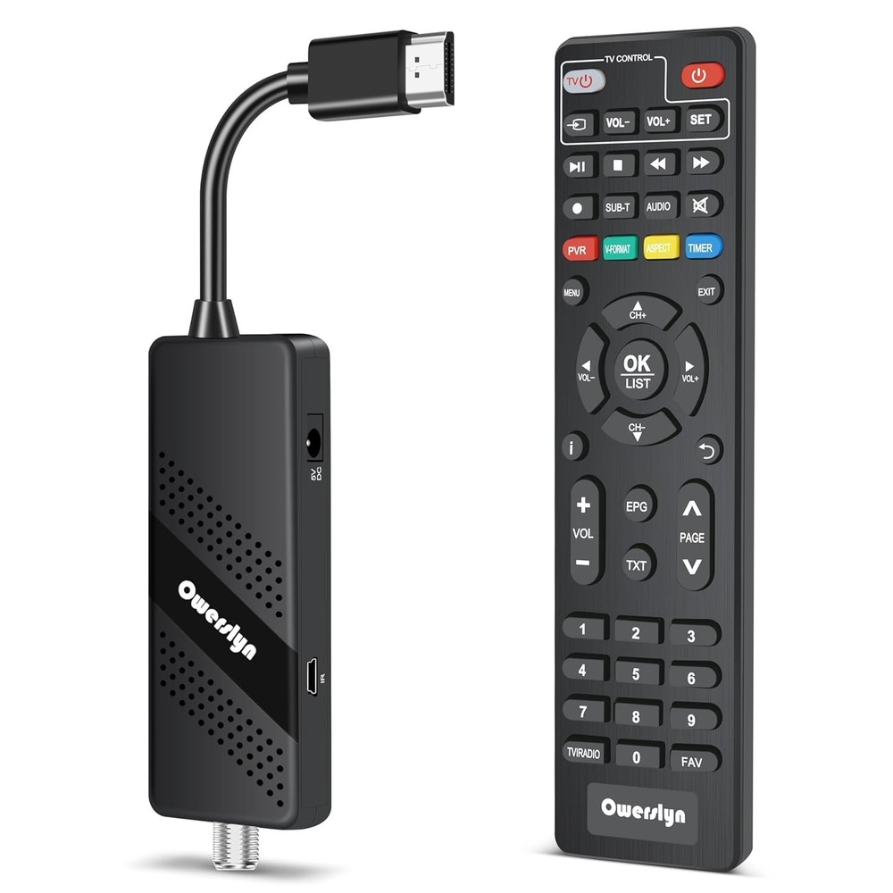 Digital TV Tuner Box with Recording, USB Player=