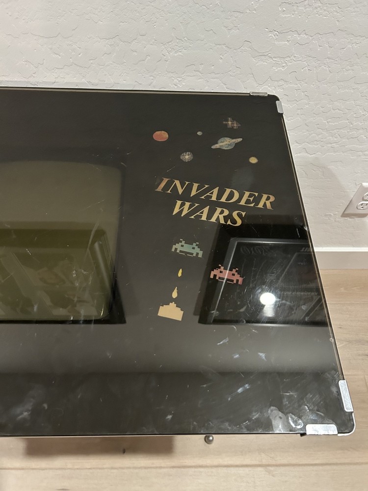 Original Table Top Arcade 1979 Invader Wars Produced By World Vending 2 Player