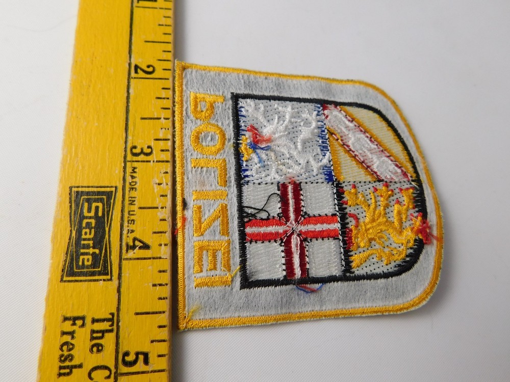 GERMAN POLICE PATCH SHOULDER POLIZEI PEACE KEEPER SECURITY SAFETY