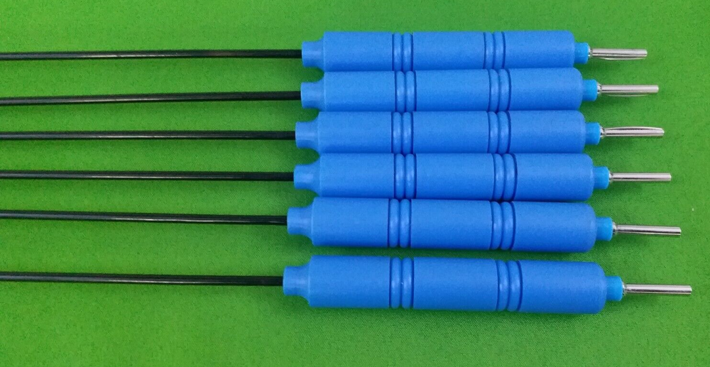 6pc-Laparoscopic L-hook 3mmx330mm Endoscopy Laparoscopy Surgical Instruments