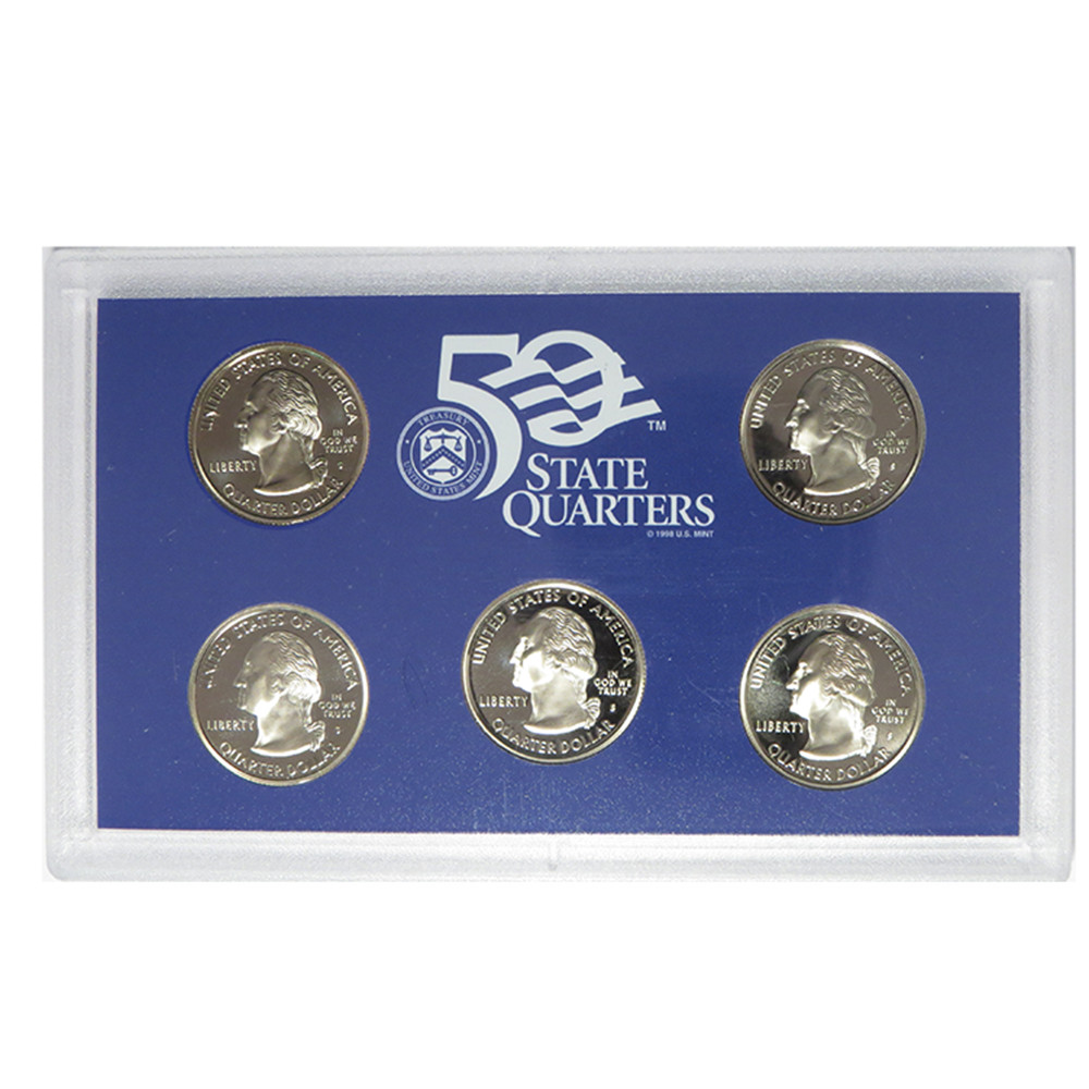 2000-S U.S. Clad State Quarters Proof Set