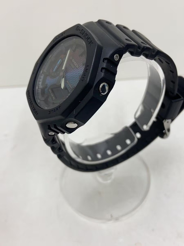 CASIO Quartz Wristwatch G SHOCK Analog Rubber Black