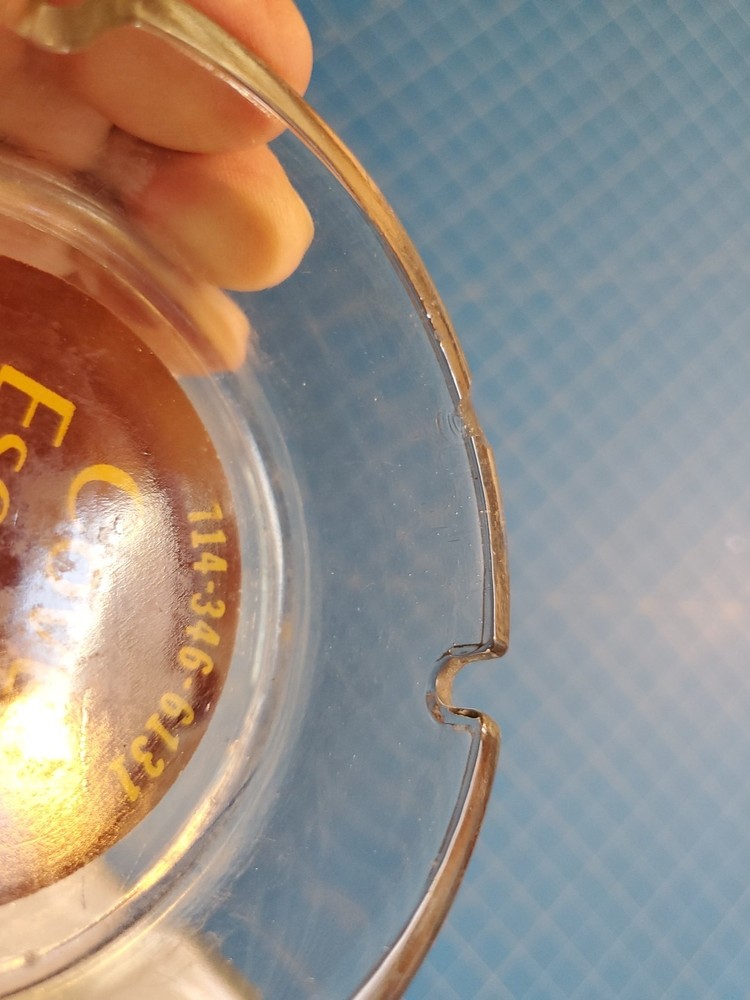 Cove Escrow Co. Advertisement Clear Ashtray