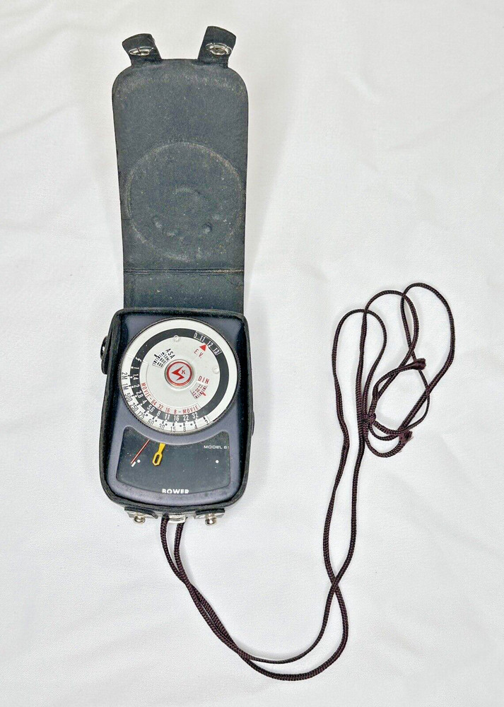 Bower Model 85 Light Meter With Case