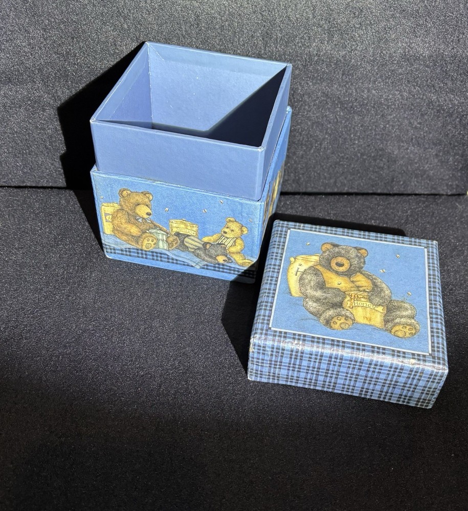 vintage BoB’s boxes Honey Bears keepsake trinket box