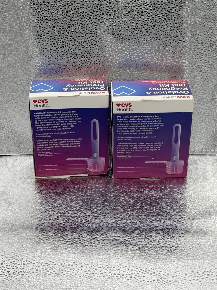 2x CVS Ovulations & Pregnancy Testing Kit EXP 3/30/2026