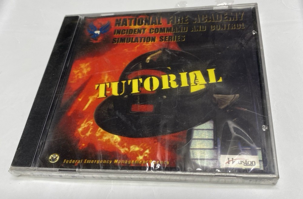 National Fire Academy Incident Command System Tutorial Cd-rom New Sealed.