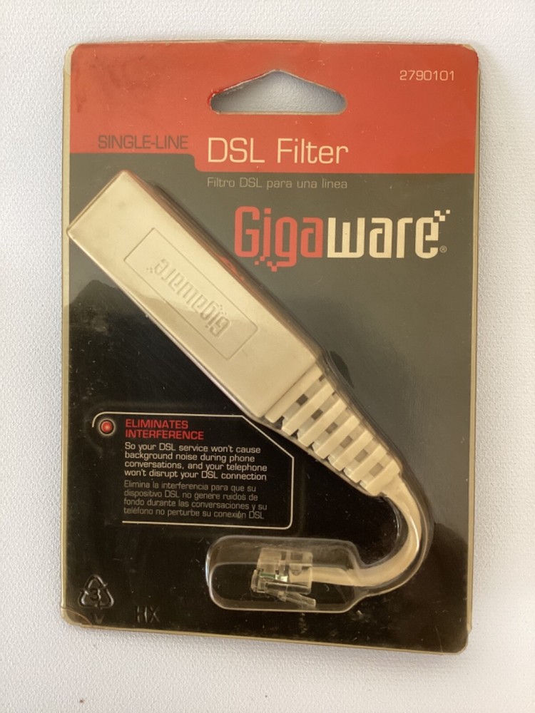 Gigaware Single-Line DSL Filter 2790101