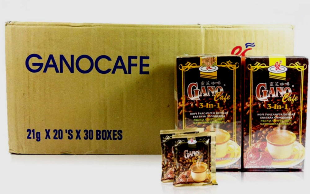 10 Boxes Gano Excel Cafe 3 in 1 Coffee with Ganoderma Reishi Express Ship