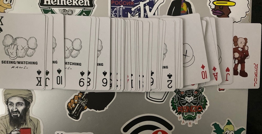 Kaws Playing Cards