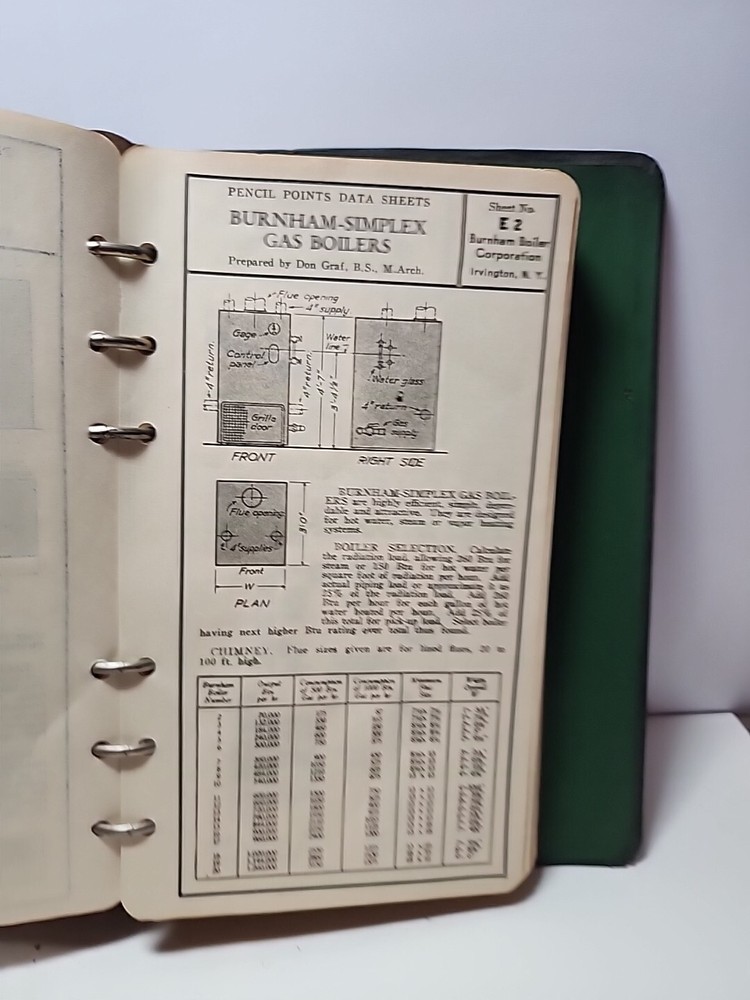 Pencil Points Data Sheets Book Eljer Los Angeles Ca JRR15