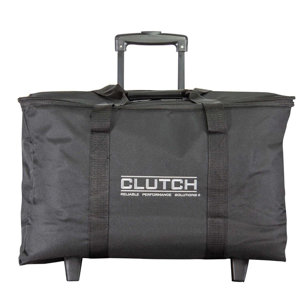 DJ Lighting Audio Equipment Multipurpose Accessory Utility Bag w Handle & Wheels