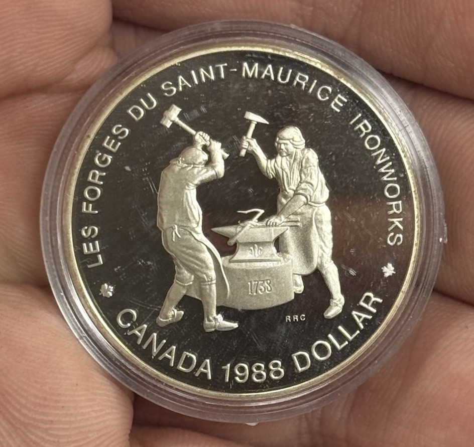 1988 Canada Silver Dollar #3635
