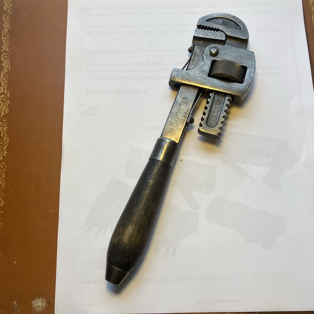 Parker Tool Co 10 Inch Pipe Wrench