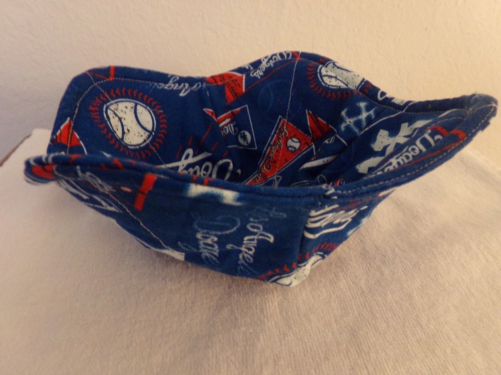 Handmade Microwavable Cozie - Los Angeles Dodgers