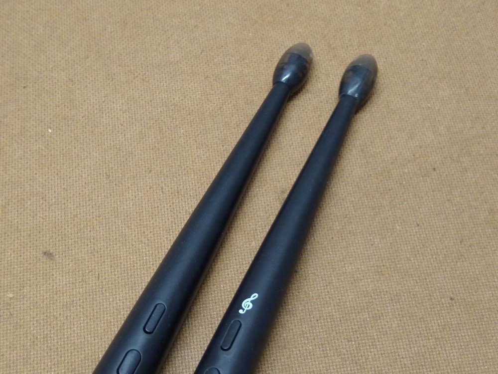 Sharper Image Digital DrumSticks Black 1 Pair