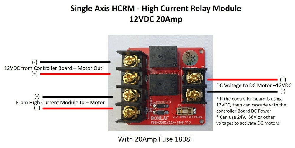12V 20A Single Channel Relay Module Solar Panel Sun Tracking Control Board DIY