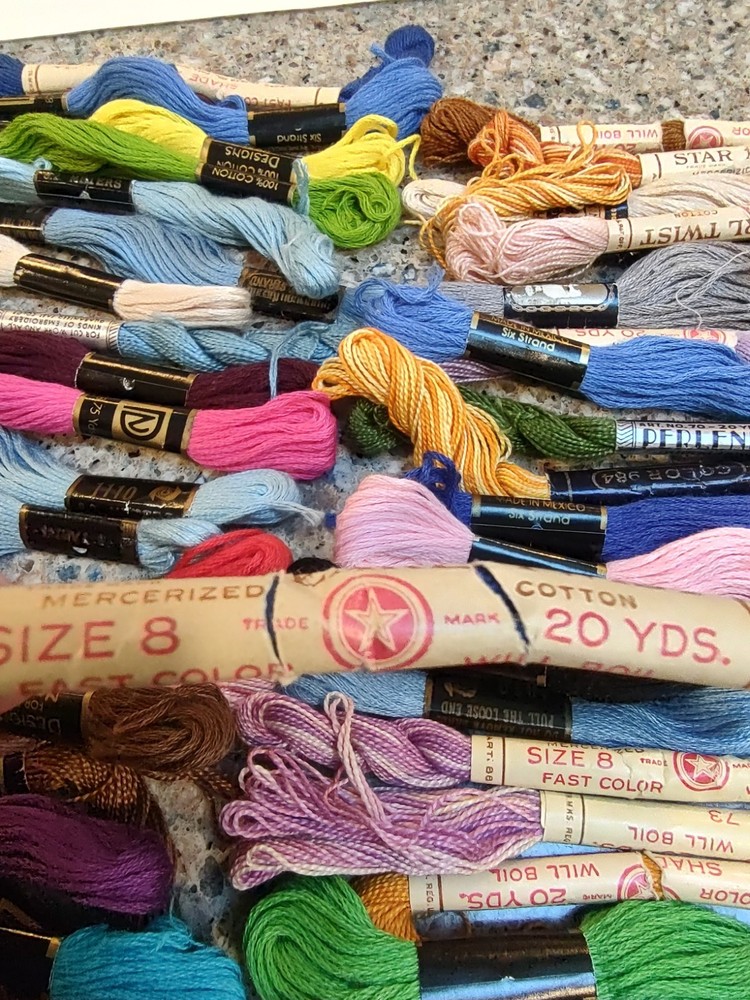 50 Packs Floss String Embroidery Bracelet Making Thread Multi Colors