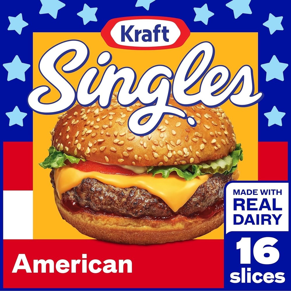 Kraft Singles American Slices, 16 ct Pack