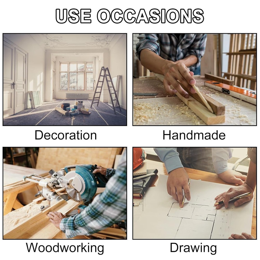 3-Piece Adjustable T-Square Kit, 300MM Protractor Level Sliding Square Ruler