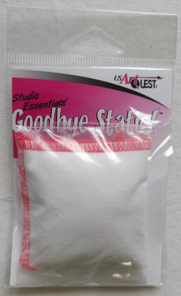 Goodbye Static Pad by USArtQuest Essential Tool for Heat Embossing Ink