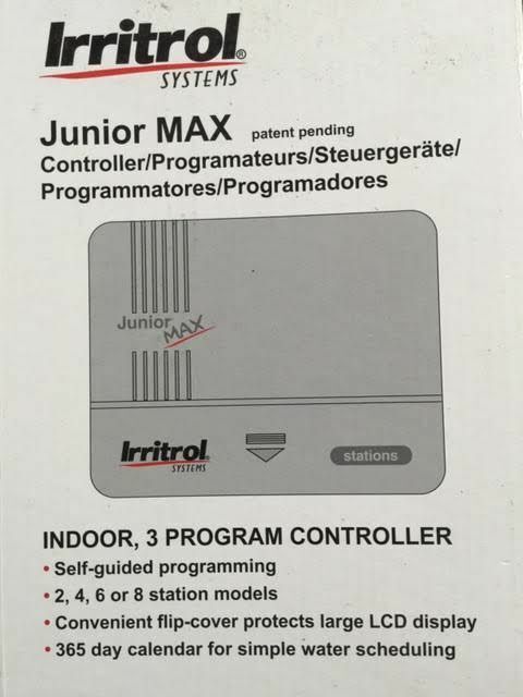 IRRITROL Junior Max Irrigation Controller 4 Station NEW IN BOX