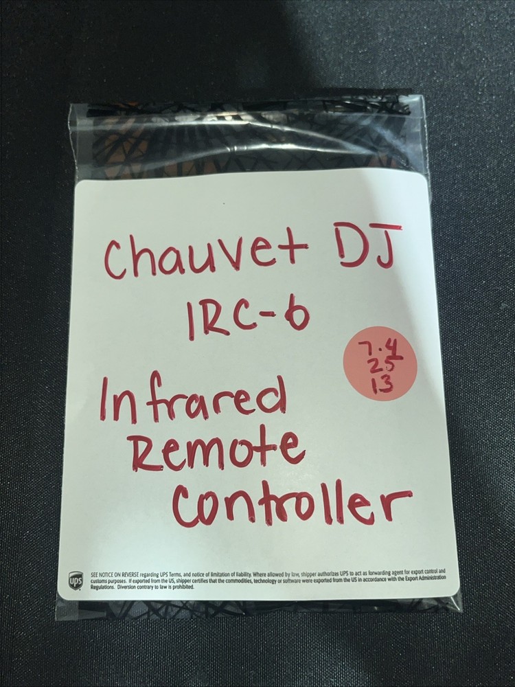 Chauvet DJ IRC-6 Infrared Remote Controller