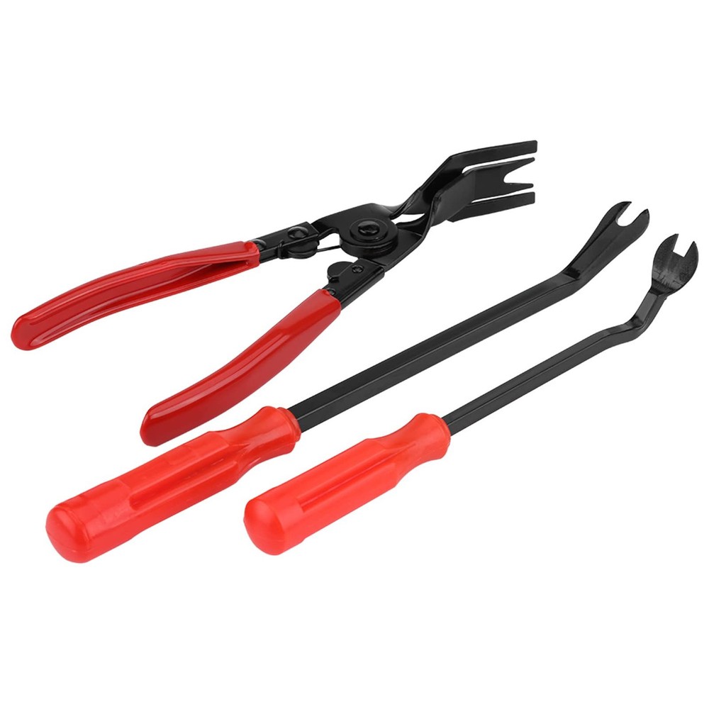 3 Piece Door Panel Rivets Clips Pliers Fastener Remover Remover...