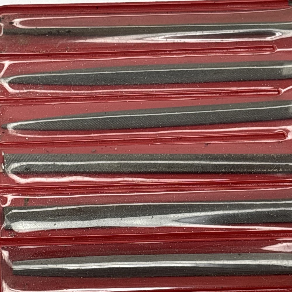 Nicholson Round Handle Needle File Set 5.5" Assorted 12 Pc. Set READ