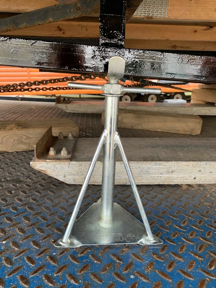 Static Caravan Medium Axle Stand Mobile Home Siting Chassis 12" - 16.5"