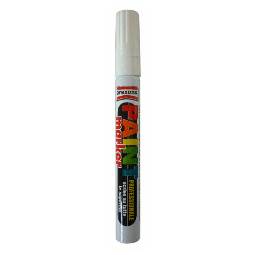 Arexons Professional Marker White Paint Based for All Surfaces