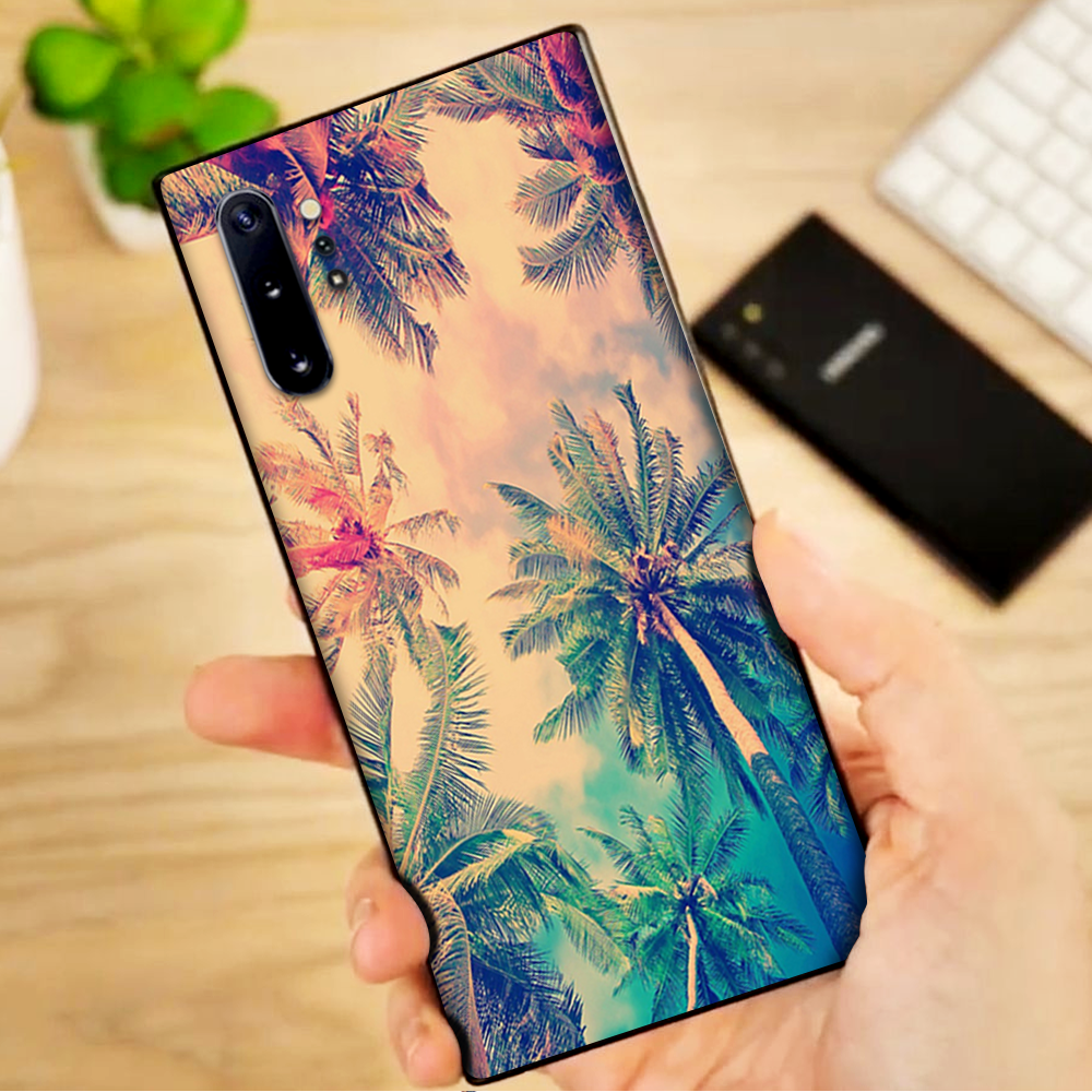 Skins Decal Wrap for Samsung Note 10 Plus Coconut Trees